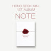 HONG SEOK MIN - [NOTE] 1st Album
