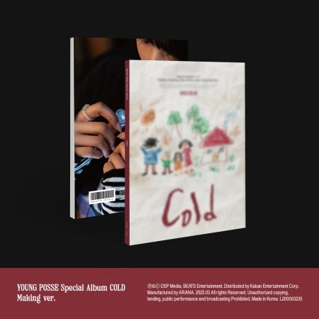 ★非売品◆サインCD◆YOUNG POSSE◆COLD◆ショーケース YOUNG POSSE [COLD] Special Album CD+Photo Book+Poster+2