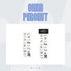 ONEW -  [%PERCENT] IN JAPAN POP-UP MD EPOXY STICKER