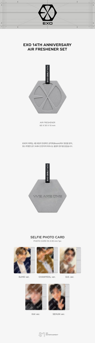 EXO - [14th Anniversary] (OFFICIAL MD AIR FRESHENER SET