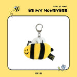 (PRE-ORDER) KIM JI WON - [BE MY HONEYBEE]  BIRTHDAY CAFE POP-UP MD BE MY HONEYBEE KEYRING