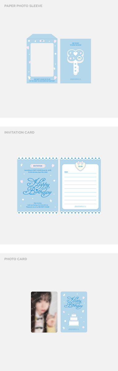 YE-ON (Hearts2Hearts) - [ARTIST BIRTHDAY] OFFICIAL MD PARTY CARD