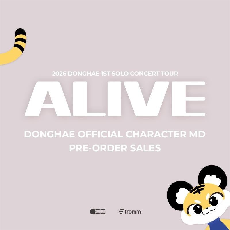 DONGHAE - [ALIVE] (2026 1ST SOLO CONCERT TOUR MD MINI DOLL KEYRING
