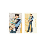 (PRE-ORDER) BYEON WOO SEOK - [THE SECRET LIBRARY] Asia Fanmeeting Tour in Seoul MD CARD COVER STICKER SET