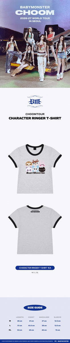 ベビモンBABYMONSTER ソウルコンMD ローラ　ツアーユニフォーム BABYMONSTER - [춤(CHOOM)] (WORLD TOUR IN SEOUL OFFICIAL MD
