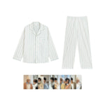 TREASURE - [Offstage: Soft Days] OFFICIAL MD TREASURE STRIPE PAJAMA SET