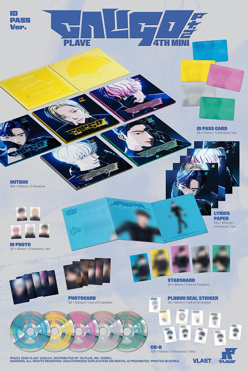 PLAVE - [CALIGO PT.2] 4th Mini Album ID PASS NOAH Version