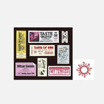 (PRE-ORDER) HAECHAN - [TASTE] OFFICIAL MD TATTOO + STICKER SET