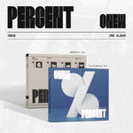 ONEW - [PERCENT] 2nd Album DIGIPACK 2 Version SET