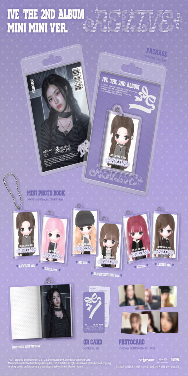 IVE - [REVIVE+] 2nd Album MINI MINI LIZ Version (LIMITED