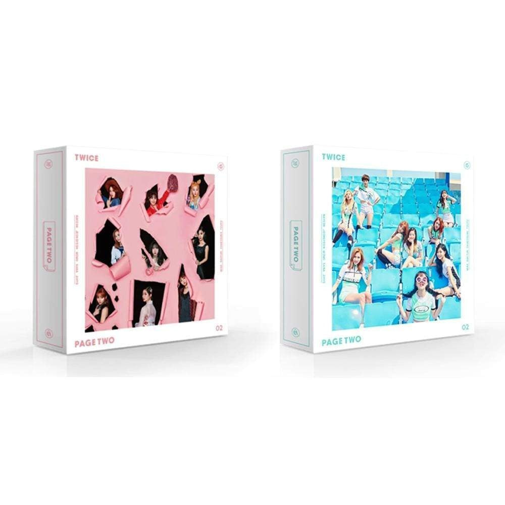 Twice - [Page Two] (2nd Mini Album 2 Version SET) – kpopalbums.com