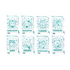 ATEEZ - [BLUE DRIFT] 8TH ANNIVERSARY EXHIBITION MD MNI POUCH