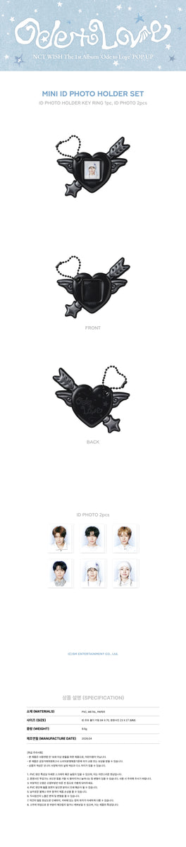NCT WISH - [Ode to Love] (1st Album POP UP MD MINI ID PHOTO HOLDER