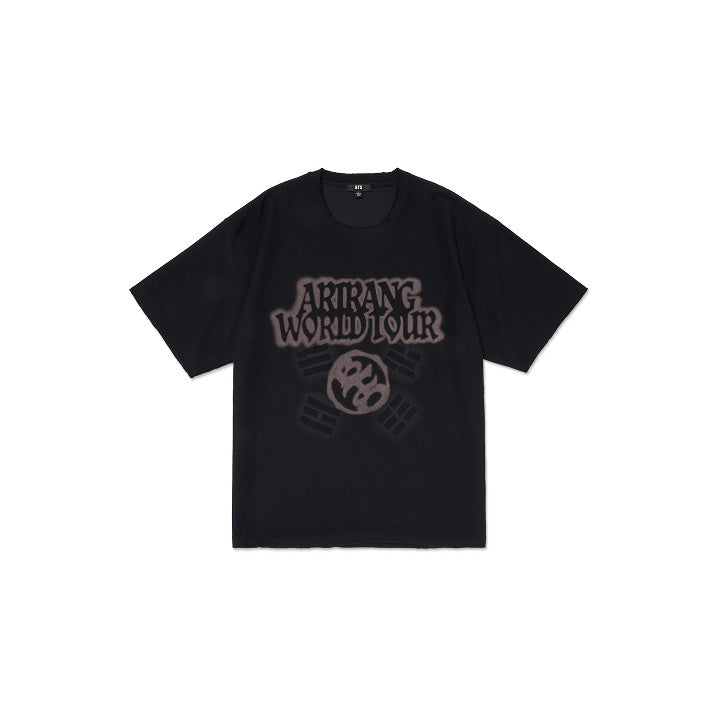 BTS - [ARIRANG] (WORLD TOUR MD S/S Tour T-Shirt (Black