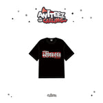 (PRE-ORDER) ATEEZ X ANITEEZ [ANITEEZ IN THE CALLING] MD T-SHIRTS BLACK