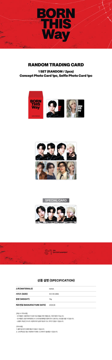 WayV - [BORN THIS Way] (2026 CONCERT MD RANDOM TRADING CARD