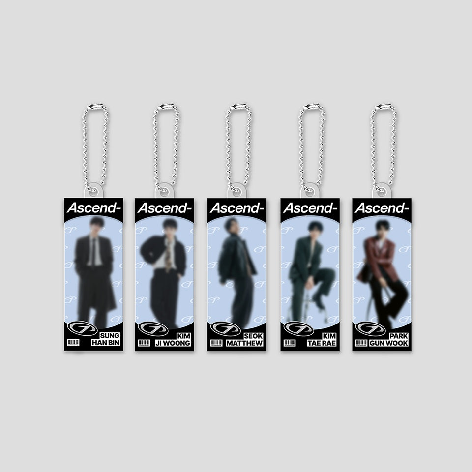 アイドル ZEROBASEONE MD GOODS ALBUM BADGE SET ZEROBASEONE - [Ascend-] (6th Mini Album OFFICIAL MD MINIATURE KEY