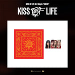 (PRE-ORDER) KISS OF LIFE - [SWEAT] 3rd single POP-UP MD BANDANA