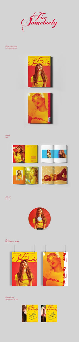 F(X) LUNA - [FREE SOMEBODY] (1st Mini Album) – kpopalbums.com