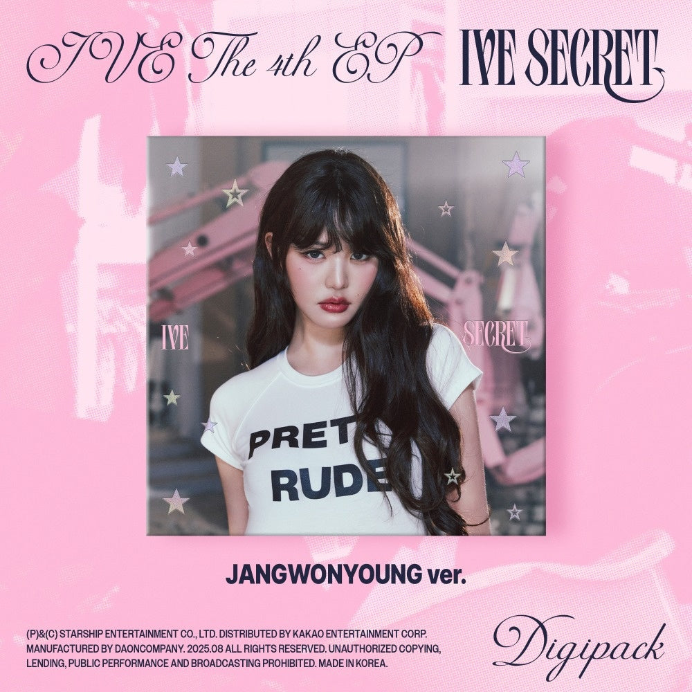 IVE - [IVE SECRET] 4th Mini Album DIGIPACK JANGWONYOUNG Version