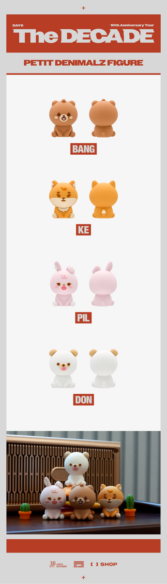 DAY6 ソンジン デニマルズ BANG DENIMALZ プチマルズ Day6 denimalz plush 2024 デニマルズ Bang ソンジン - メルカリ