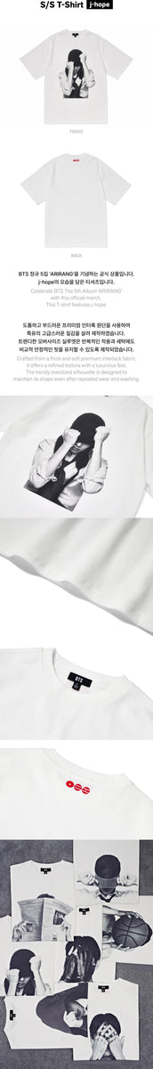 BTS - [ARIRANG] 5th Album OFFICIAL MD S/S T-Shirt (j-hope