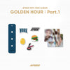 ATEEZ - [GOLDEN HOUR : Part.1] OFFICIAL MD SILICONE CHARM KEYRING SET