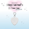 NMIXX - [Heavy Serenade] POP-UP STORE MD HEART CLICKER KEYRING