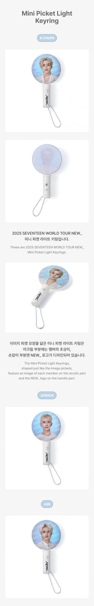 SEVENTEEN - [NEW_] (IN INCHEON WORLD TOUR MD Mini Picket Light