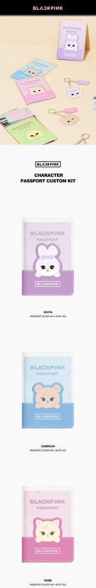 BLACKPINK - [JUMP POPUP] (OFFICIAL MD CHARACTER PASSPORT CUSTOM