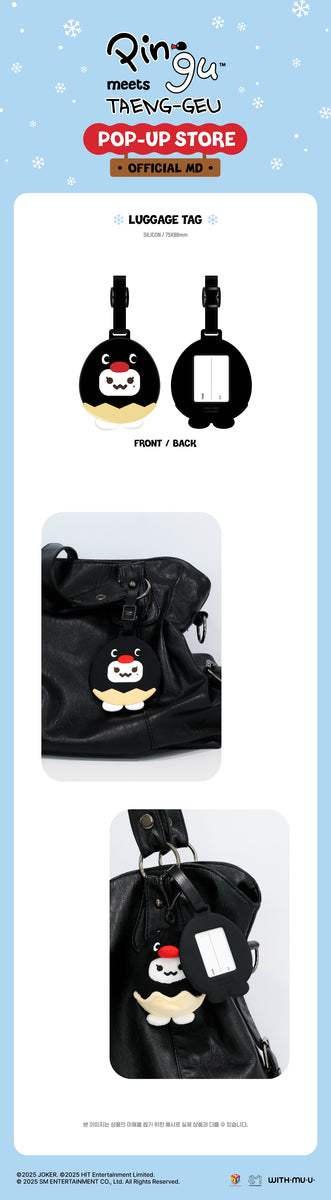 TAEYEON - [PINGU X TAENG-GEU] POP-UP STORE OFFICIAL MD LUGGAGE TAG