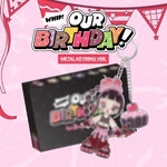 (PRE-ORDER) OURBIRTHDAY - [OUR BIRTHDAY] 1st Single Album METAL KEYRING Version