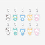(PRE-ORDER) ITZY - [TUNNEL VISION] 3RD WORLD TOUR OFFICIAL MD TWINZY SECRET ACRYLIC KEYRING