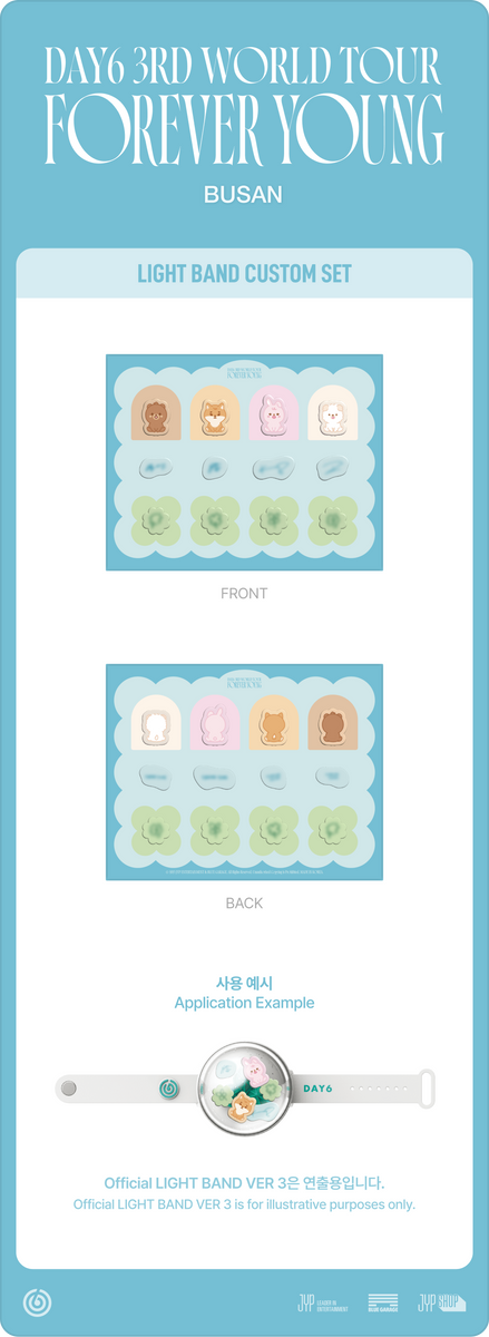 DAY6 - [2025 FOREVER YOUNG 1st] OFFICIAL MD LIGHT BAND CUSTOM SET