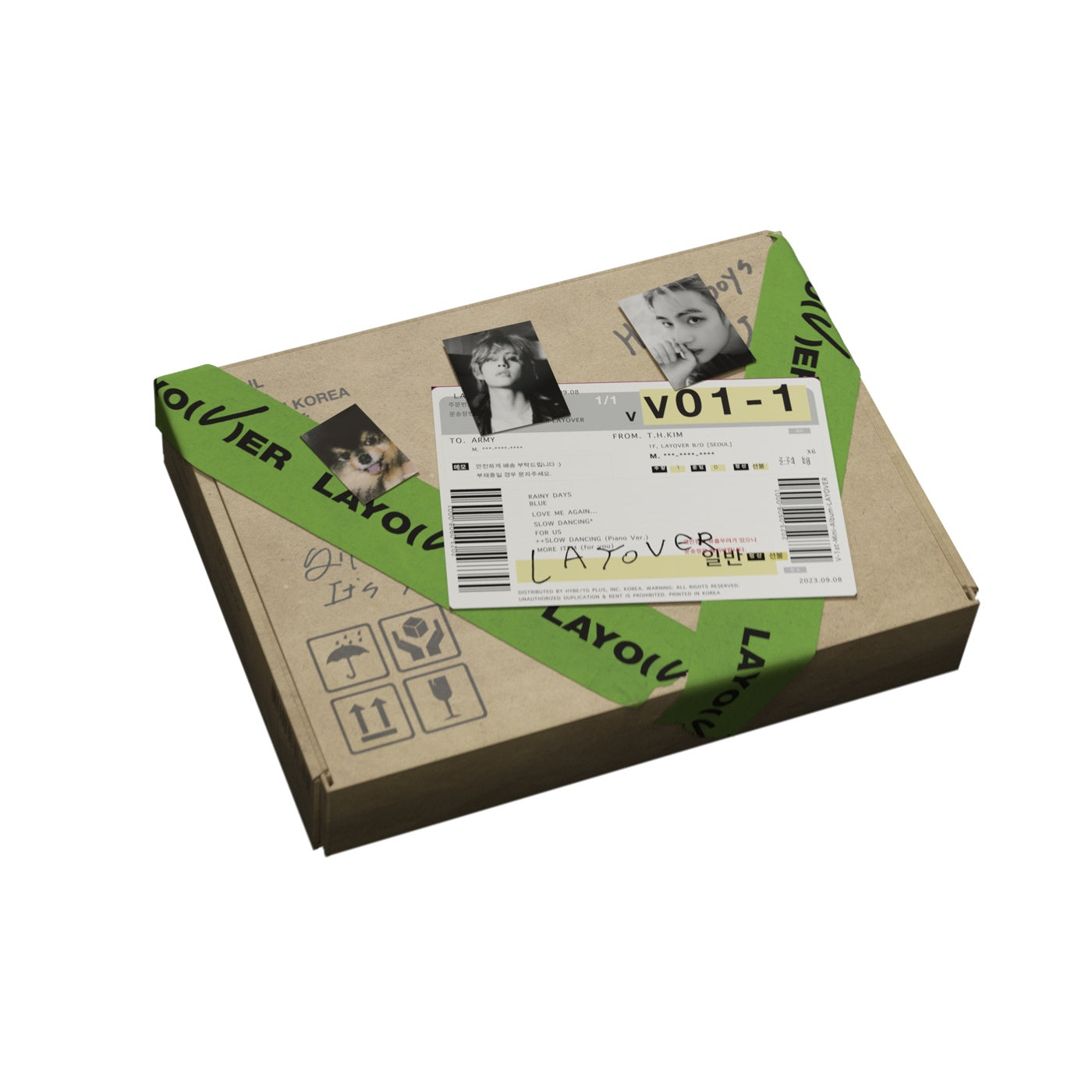 V (BTS) - [Layover] (Solo Album Photobook Version 1) – kpopalbums.com