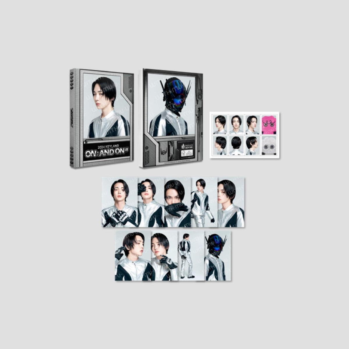 KEY - [2024 KEYLAND ON : AND ON #] OFFICIAL MD POSTCARD BOOK SET ...