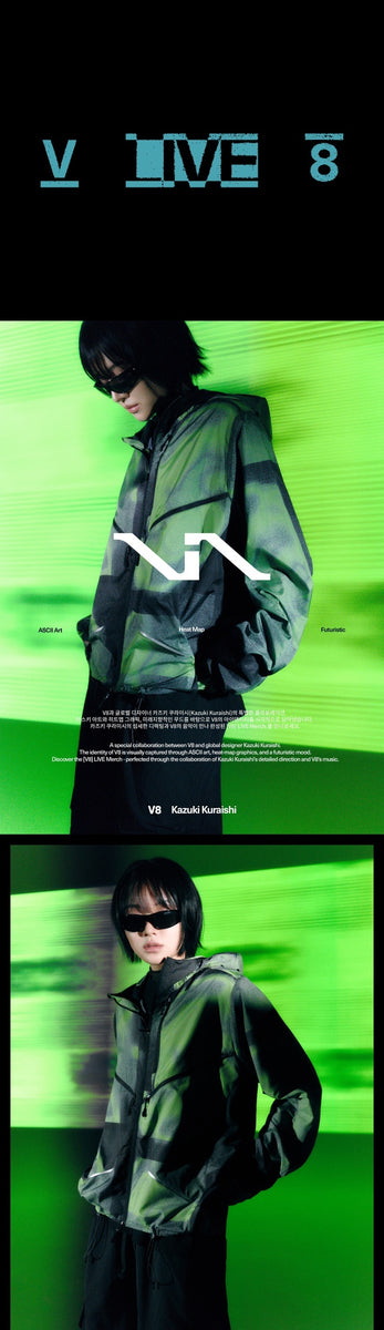 アイドル SEVENTEEN V8 WIND JACKET L V8 (SEVENTEEN) - [V8] (2026 LIVE OFFICIAL MD Wind Jacket