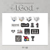 XLOV - [I,GOD] 2ND MINI ALBUM POP-UP MD STICKER PACK