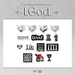 (PRE-ORDER) XLOV - [I,GOD] 2ND MINI ALBUM POP-UP MD STICKER PACK