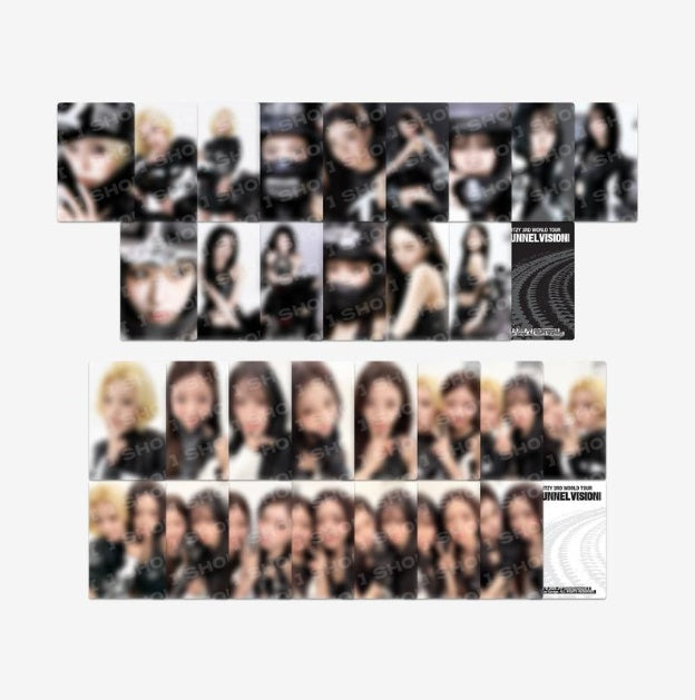 ITZY - [TUNNEL VISION] (3RD WORLD TOUR OFFICIAL MD TRADING CARD