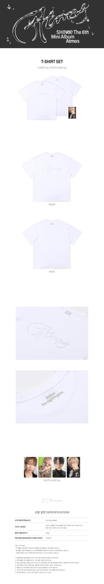 SHINee - [Atmos] (6th Mini Album OFFICIAL MD T-SHIRT SET