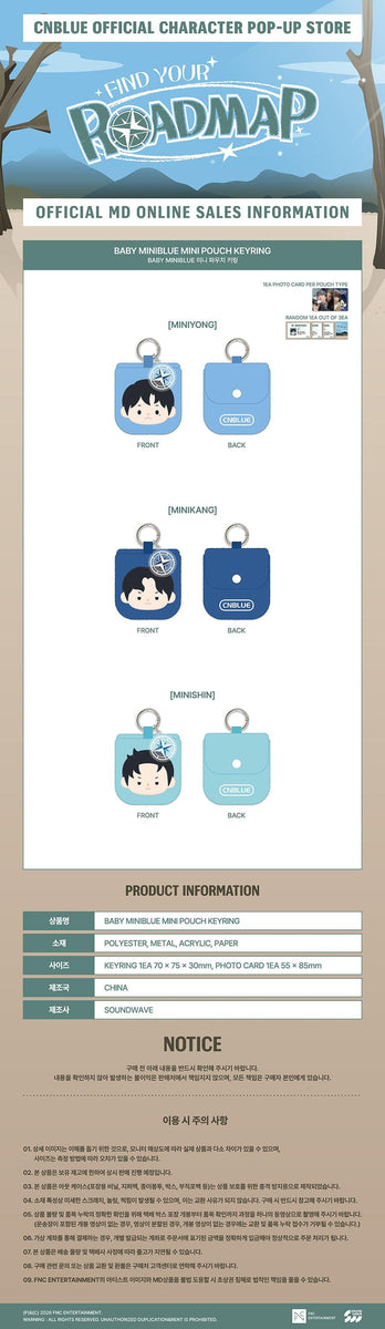 CNBLUE - [FIND YOUR ROADMAP] ('MINIBLUE' POP-UP MD BABY MINIBLUE