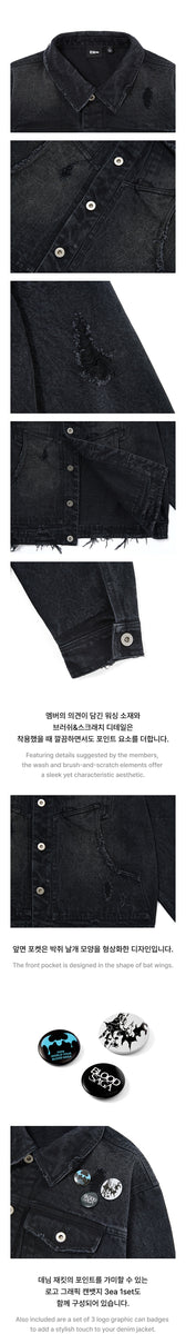 ENHYPEN BLOOD SAGA MD デニムジャケットトレカ付きMサイズ ENHYPEN - [BLOOD SAGA] (WORLD TOUR MD Denim Jacket) – kpopalbums.com