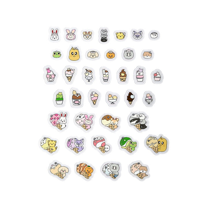 SEVENTEEN - [Ice Cream with MINITEEN] (OFFICIAL MD Sticker Set