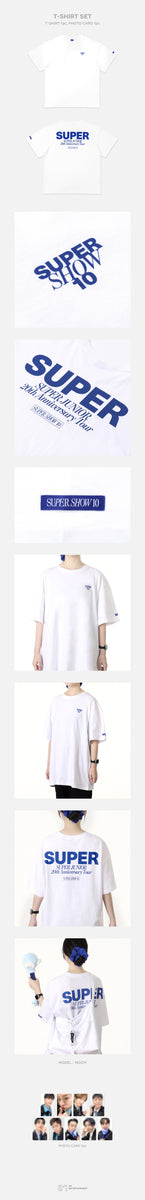 SUPER JUNIOR - [SUPER SHOW 10] CONCERT MD T-SHIRT SET