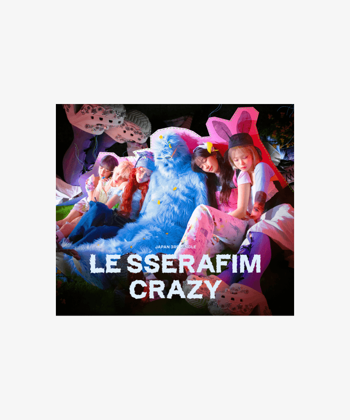 LE SSERAFIM - [CRAZY] JAPAN 3rd Single LIMITED A Version