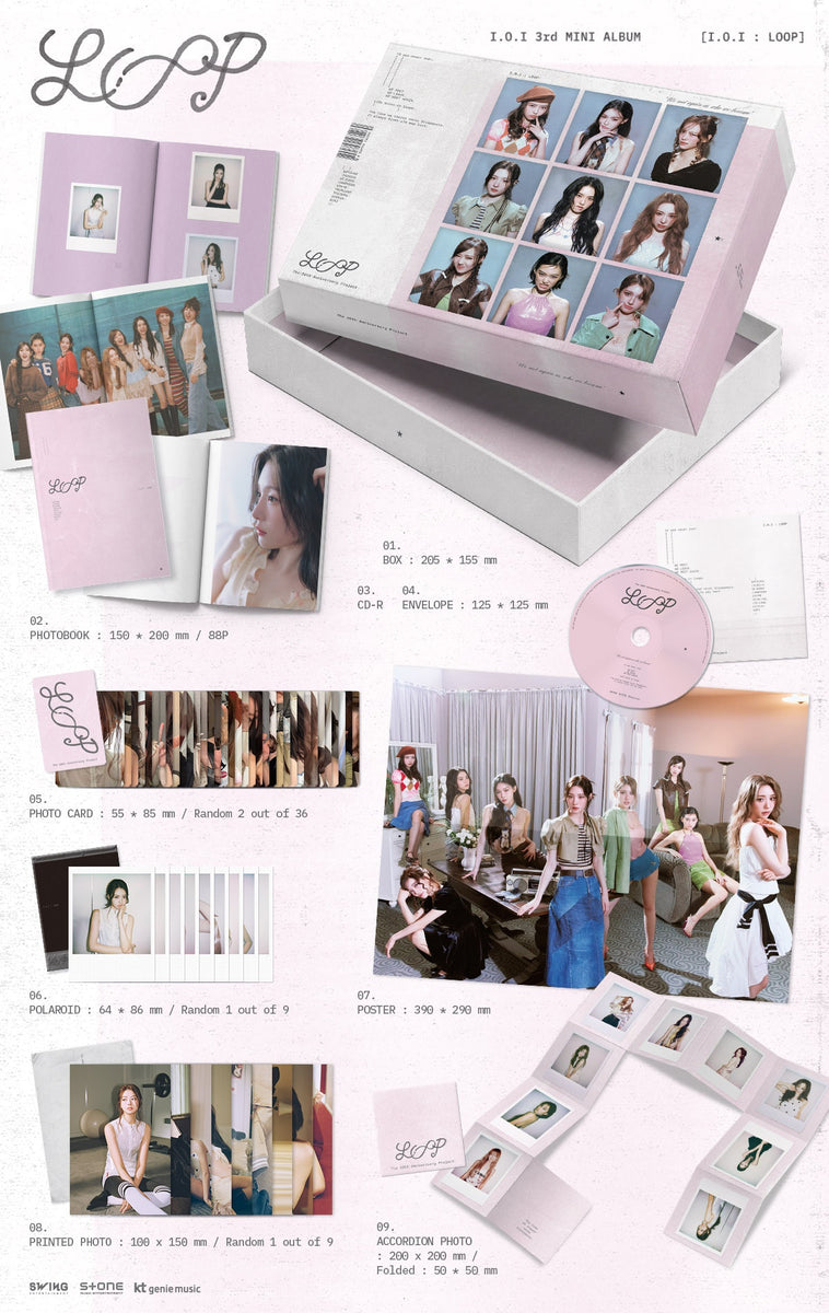 I.O.I - [I.O.I : LOOP] 3rd Mini Album – kpopalbums.com