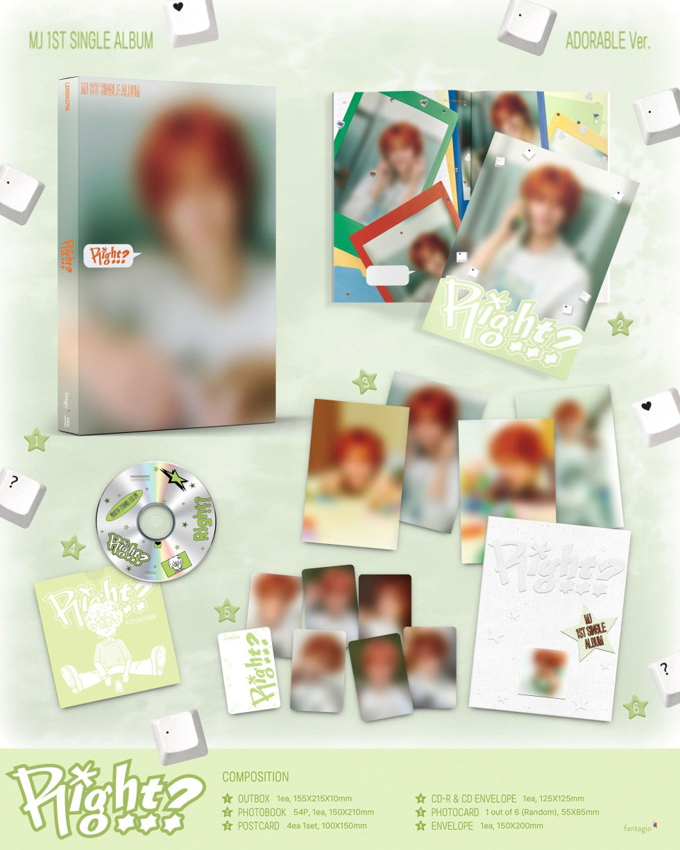 *Album specifications - OUTBOX: 155*215*10mm / 1 type (Image varies by version) - PHOTOBOOK: 150*210mm / 54 pages (4 pages...