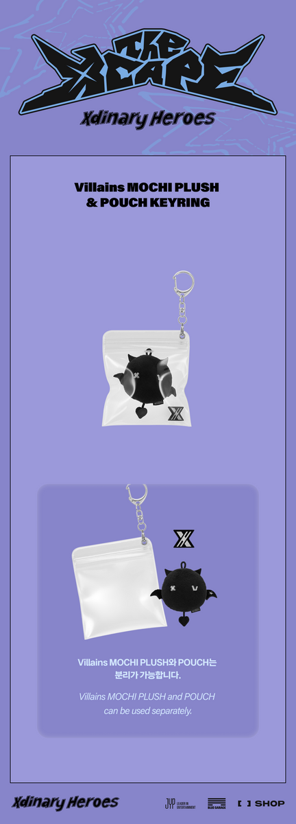XdinaryHeroes Overload ピンバッジ Xdinary Heroes - [The Xcape] OFFICIAL MD Villains MOCHI PLUSH
