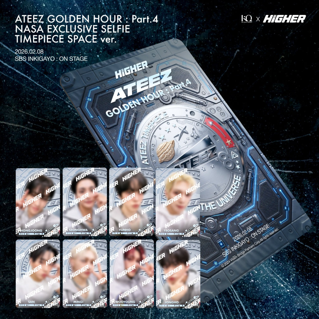 ATEEZ - [GOLDEN HOUR : Part.4] TIME PIECE MD NASA SPACE ver